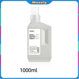 Masely 1000ml Laundry Detergent Sub-Bottle Empty Bathroom Shampoo Shower Gel Refill Replacement