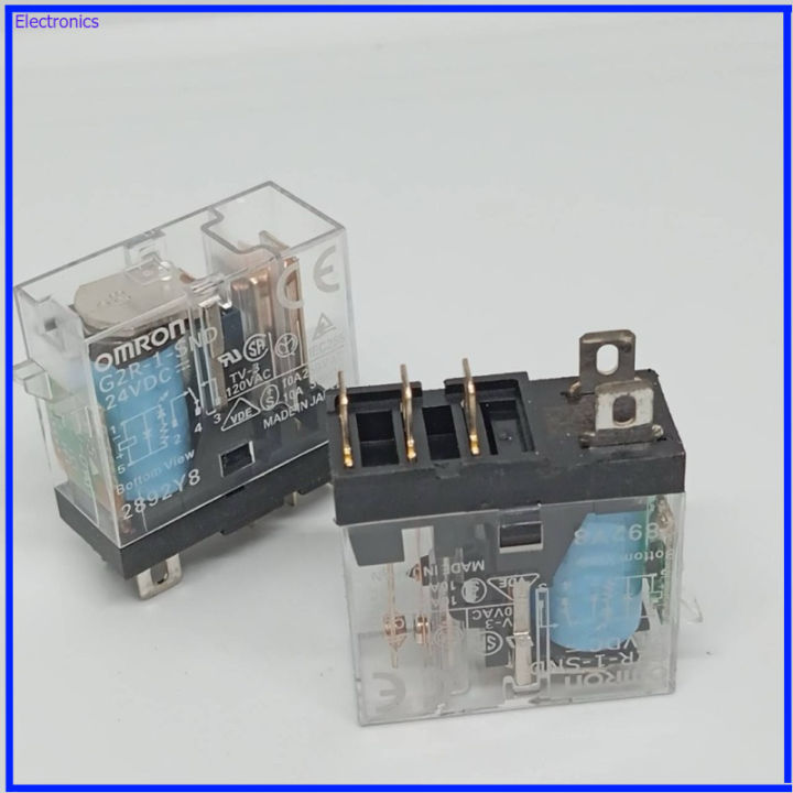 Relais De Puissance Omron G2R-2-48DC - DPDT, 48 VDC, 5A, Montage Traversant, Neuf