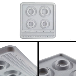 Bracelet Bead Board with Flock Design Beading Board Tray DIY Craft Tool for Girl Bracelet Beading Designers