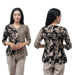BISA COD - Atasan Wanita Dewasa Kekinian & Blouse Batik Terbaru 2022