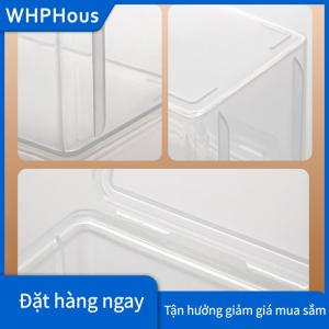 WHPHous Lưu Trữ Di Động Hộp Giấy Tiền Album Tiền Tệ Tiền Giấy Trường Hợp Đồng Xu Lưu Trữ Bộ Sưu Tập Hộp Chủ Nhựa Trong Suốt Trường Hợp