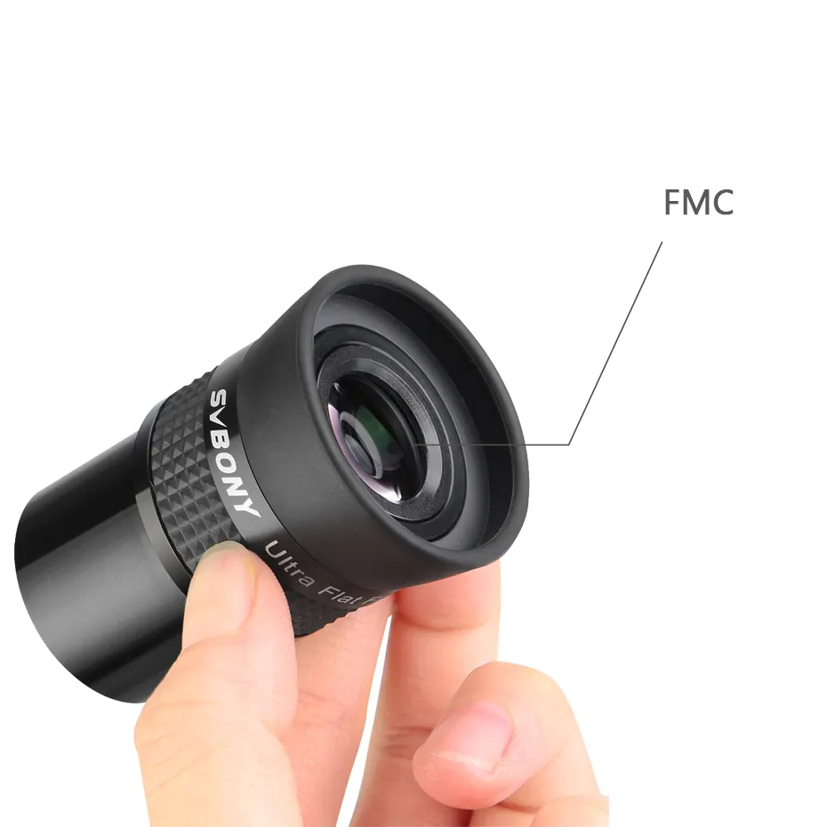 SVBONY SV190 18mm 1.25-inch Ultra Flat Field Telescope Eyepiece – 65° FOV, Fully Multi-Coated