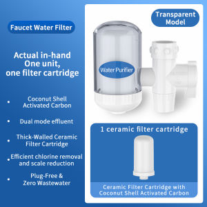 DIYMO Ceramic Water Filter Faucet - Kitchen Tap Purifier for Clean Drinking Water | Household Use Faucet water purification device