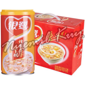 YINLU BaBaoZhou Bubur 8 Rasa Longan/Eight Treasure Congee Porridge Bubur Aneka Biji-Bijian Teratai Rempah China Siap Saji 360gr 银鹭桂圆莲子八宝粥