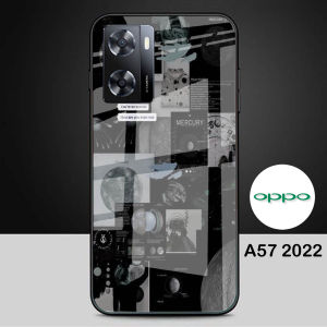 OPPO A57 2022 - SoftCase Glass Kaca - [ A50 ] - Pelindung Handphone Hp OPPO A57 2022 - Casing Hp OPPO A57 2022 - Case Handphone - Bisa Bayar Di Tempat - COD!!