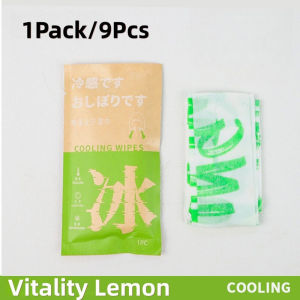 MLADEN 1Pack/9PCS Cooling Ice Towel Summer Wonder Wipe Instantly Cool for Outdoor Sports Use