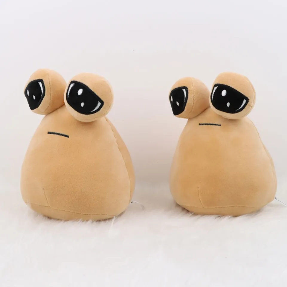 22CM/8.66IN Pou Plush,Kawaii Game Figure Soft Stuffed Plush,Alien Plushie  Cartoon Animal Plush Pou Doll (22cm8.66in)