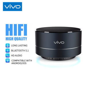 ♥Limit Free Shipping♥VIVO A10 Wireless Intelligent Bluetooth Audio Mini Stylish Cylindrical Aluminum Alloy Speaker Handsfree Subwoofer Stereo Speaker