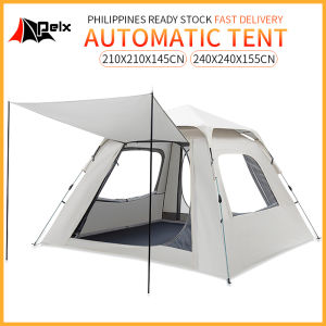 Automatic Tent Double Layer Foldable Hiking Large Family Tents 3 to 4 person tent outdoor waterproof camping