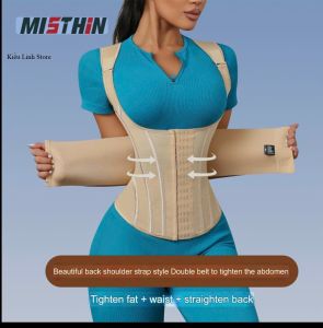 Áo Định Hình Cột Sống Chống Gù Chống Đau Lưng Thiết Kế Gọn Nhẹ Ôm Sát Hỗ Trợ Tư Thế Chuẩn Cho Nữ Giới Văn Phòng