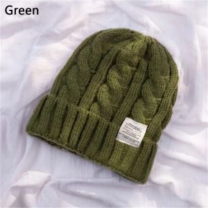 BETTERFORM Women Female Bonnet Warm Winter Beanie Hat Couple Cap Knit Cap Knitted Beanie