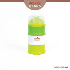 We Bare Bears Bekas Simpan Susu Tepung / 3 Layers Baby Potable Milk Powder Storage Container Food Dispenser 30402 WBB
