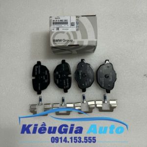 Má phanh (Bố thắng) sau BMW 523i F10 F11 F18 2010-2011 34216862202
