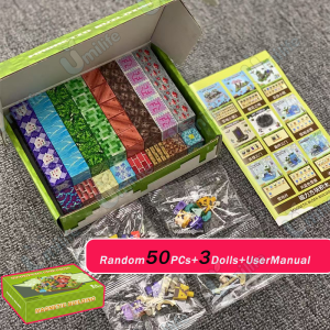【SG】DIY Magnetic Block Magnetic Building Blocks Mini Magnet Square DIY Fun Toy / 3D Assembling Toys