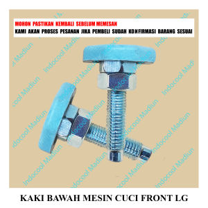 KAKI BAWAH + MUR MESIN CUCI LG / KAKI BAWAH MESIN CUCI FRONT LOADING LG ( ADA 2 UKURAN )