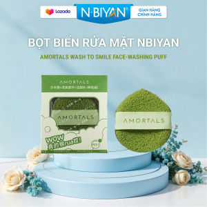 Bọt biển rửa mặt hình giọt nước làm sạch da mặt