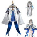 Genshin Impact Guizhong Cosplay Costume Women Anime Game Cos Wig Costumes Free Wig Cap. 