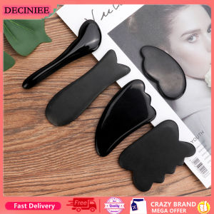 Deciniee Con lăn guasha massage miếng chà đá thuỷ tinh núi lửa tự nhiên đá ngọc bích huyệt Tấm trị liệu spa cho khuôn mặt mắt chân sức khỏe cơ thể dụng cụ chăm sóc