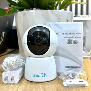 Camera IP WiFi UNIARCH UHO-S2 Xoay 360độ Đàm thoại 2 chiều nhận diện con người Hàng chính hãng UNV & Unirach