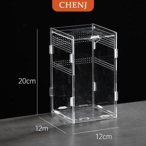 [COD] CHENJ กล่องเพาะพันธุ์สัตว์เลื้อยคลานใสทำจากอะคริลิค กล่องที่อยู่อาศัยสัตว์เลี้ยงกิ้งก่าแมงมุมแมงป่อง