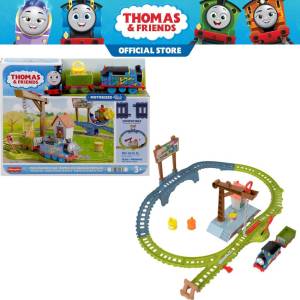Thomas & Friends Paint Delivery Motorized Train And Track Set For Preschool Kids