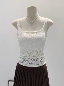 [SẴN MÚT LOẠI 1] Ren hoa mềm mướt co giãn Áo 2 dây fit người siêu tôn dáng gợi cảm sang xịn nữ tính XX TRUST X562 TOP