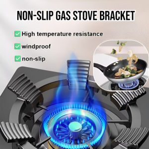 Gas Stove Bracket / Windproof Non-slip Holder / Stable & Convenient / Household Kitchen Use / For Home Chefs & Homemakers