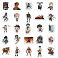 50 PCS GAYA serangan anime terhadap titan LUCU stiker untuk Buku Tempel/Buku Harian/HP/Dekorasi Laptop/Sticker Helm Tahan Air Vinil/Stiker Tablet Ponsel stiker tahan air berperekat. 