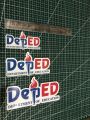 DEPED Stickers  - Printed Vinyl. 