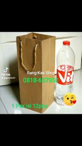 Tas Lebaran Idul Fitri Spunbond Kotak Ukuran 25 x 25