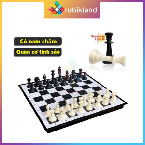 [Tặng 2 Hậu] Bộ Cờ Vua Nâu Gỗ Size Lớn Có Nam Châm Loại Cao Cấp Đồ Chơi Trí Tuệ Thể Thao Boardgame Cờ Quốc Tế Trẻ Em