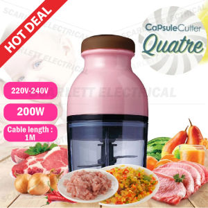 Capsule Cutter Quatre Food Processor BlendersMixers Grinder Chopper/Pengisar Makanan