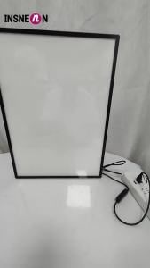 Slim A4/A3 LED Light Sign Metal Frame Acrylic Neon Logo Bar Wall Mount Poster Menu Display for Shop Commercial Advertising