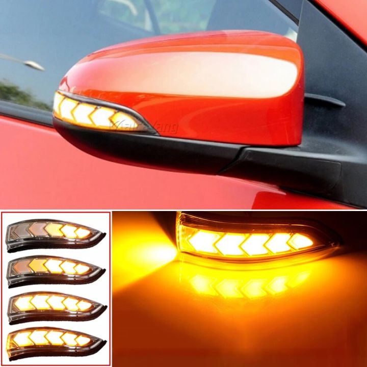 Dynamic Turn Signal Side Indicator Blinker Sequential Light For Toyota