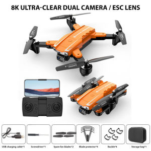 A5S Drone with Dual Camera 8K Obstacle Avoidance Optical Flow Stability Sensor Quadcopter with 5GHz FPV Transmission