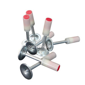 Hộp 100 đinh nấm hạt nổ cỡ 7.3mm dùng cho máy bắn đinh bắn xuyên bê tông sắt thạch cao