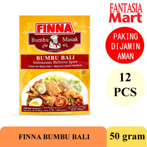 FINNA BUMBU MASAK BALI PACK 12 PCS 50 GRAM FUN CORNER DENGAN PAKING AMAN