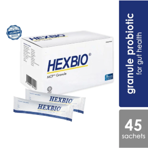 buy 3 free1【buy 1 free1】100% Original  HEXBIO Probiotic Granules Supports Digestive Health 45 s