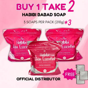 Habibi Babad Soap 3 pcs per pack soap Whitening 100% genuine 210g