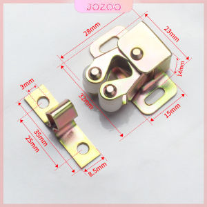 Jozoo Double Roller Catch Latch for Cabinet Door Hardware Accessories