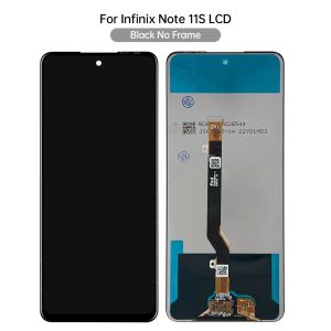 Elifeking Original LCD For Infinix Note 11s X698 Display Touch Screen Digitizer Assembly Replacement Tools+Glue+tempered glass