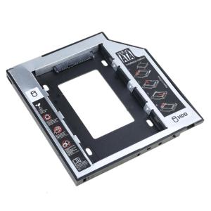 SSD HDDs caddys 12.7mm Nhôm Ổ ổ cứng thứ 2 caddys trường hợp Bộ chuyển đổi cho laptop cddvd-rom khe cắm quang