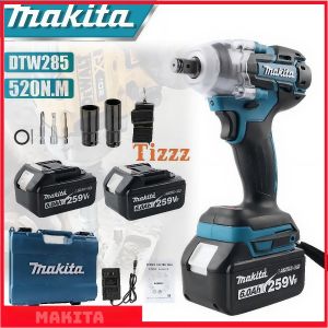 บล็อกไฟฟ้าไร้สายแท้ Makita รุ่นบล็อกแบตไฟฟ้าและบล็อกลม 4 หุน เหมาะสำหรับงานซ่อมรถ งานติดตั้งบ้าน งานก่อสร้าง ใช้งานง่าย ทนทาน รองรับงานมืออาชีพและ
