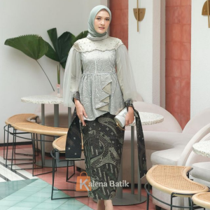 Kebaya Modern Vanila Kebaya Wisuda Lamaran Baju Tunangan Batik Brukat Terbaru Baju Couple Kondangan Terbaru 2022 Kalena Batik