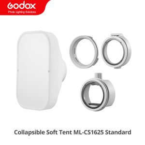 Godox ML-CD15 ML-CS162 Silica Gel Diffusion Dome Kit for ML30 MLBI ML60 BI V1 V1S V1C V1N V1F V860III-S TT685S AD300PRO AD400PRO