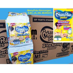 Popok Celana Mamy Poko Sweety Kemasan Renceng Size S-XL Baby Diaper Tipe Celana 1pc (Sachet)