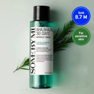 SOMEBYMI Oil Control & Detox AHA BHA PHA Miracle Toner 150ml for Sensitive Skin
