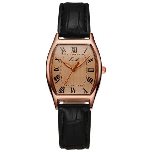 Square Ladies Watch Small Sugar Cube Art Thin Strap Watch Small Dial Quartz Watch