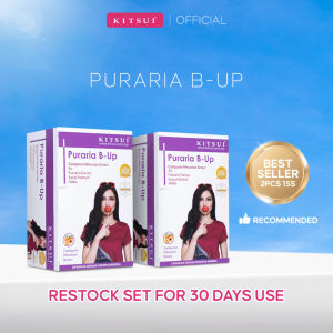 KITSUI Puraria B UP 15s x 15g - Minuman Botani Halal Nutrisi Semula Jadi Untuk Sokong Kesihatan Dalaman Wanita