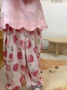 Childrens mosquito-proof pants for babies a Cotton-like summer pants for boys and girls thin and breathable suitable for air-conditioned rooms long casual pants